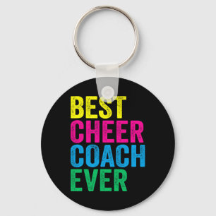 Best Cheer Coach Ever Cheerleading Squad Cheerlead Key Ring