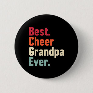 Best Cheer Grandpa Ever - Cheerleader Grandpa Chee 6 Cm Round Badge
