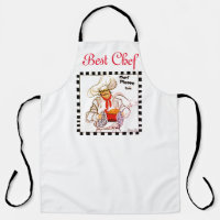 Best Chef Drawing of Fat French Chef Serving