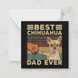 Best Chihuahua Dad Ever Card