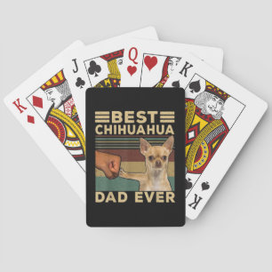 Best Chihuahua Dad Ever Playing Cards