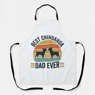 Best Chihuahua Dad Ever Vintage Dog Lover Shirt_1 Apron