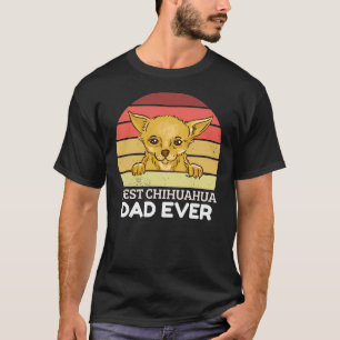 Best Chihuahua Dad Ever Vintage T-Shirt