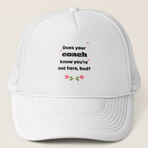 Best Chirps Hockey Coach Sweatshirt Trucker Hat
