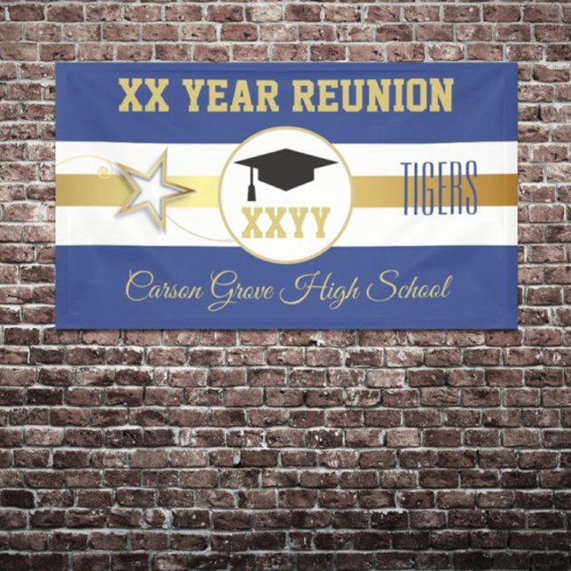 Best Choice! Any year Class Reunion Banner (Creator Uploaded)