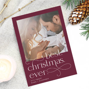 Best Christmas Ever Holiday Engagement Announcement