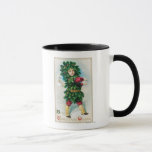 Best Christmas Wishes Man in Evergreen Coat Mug<br><div class="desc">Best Christmas Wishes Man in Evergreen Coat -   was created in 1910.</div>