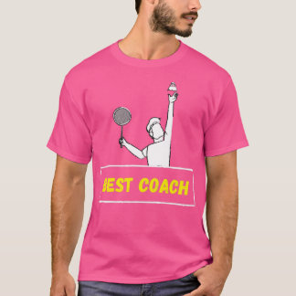 Best Coach Badminton T-Shirt