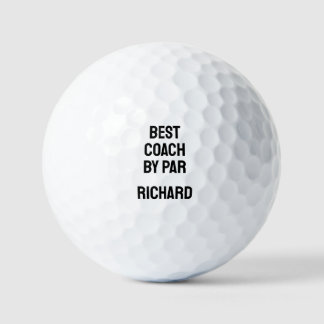 Best Coach By Par Golf Gifts For Trainer Golfer Golf Balls