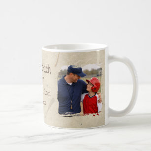 Best Coach Ever 2 Photo Coach Gift Keepsake Coffee Mug