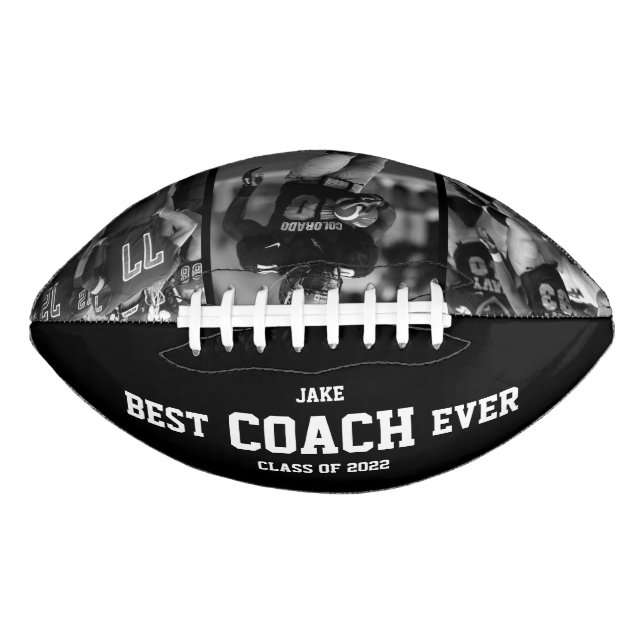 Best Coach Ever American Football Rugby Photos (Front)