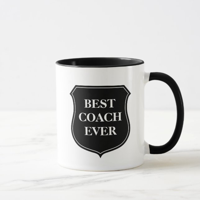 Best coach ever coffee mug with quote (Right)