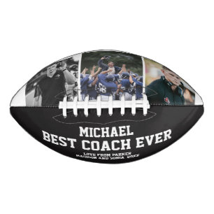 Best Coach Ever Sports Modern Cool Unique Team Football
