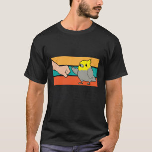 Best Cockatiel Dad Ever Bird Cockatiel Parrot T-Shirt