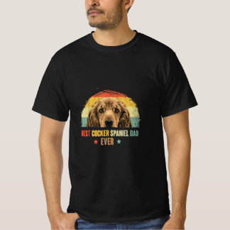 Best Cocker Spaniel Dad Ever T-Shirt