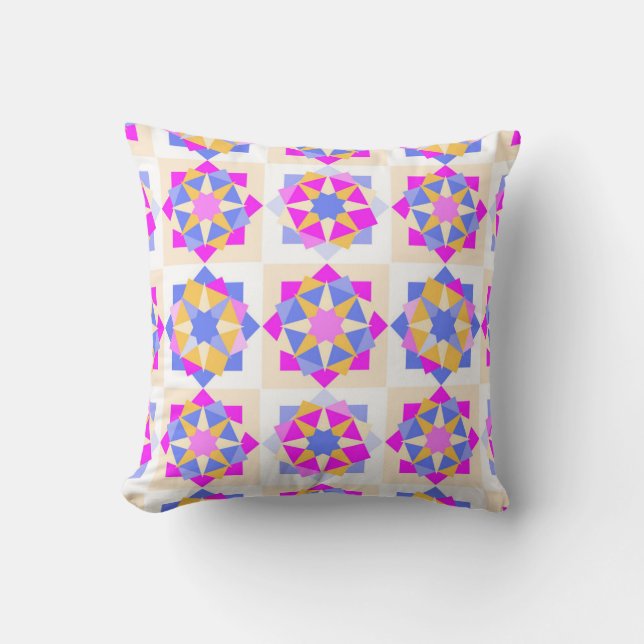 Best colourful pattern cushion (Front)