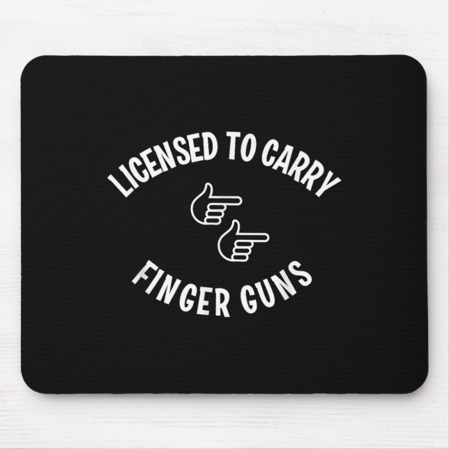 Best Comedy Quotes Sayings Graphic S Funny License Mouse Pad (Front)