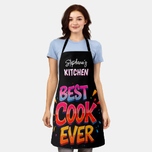 Best Cook Ever Mom's Kitchen Apron