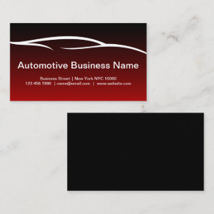 Best Cool Automotive Business Cards
