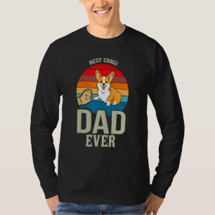 Best Corgi Dad Ever Daddy Dog Owner T-Shirt