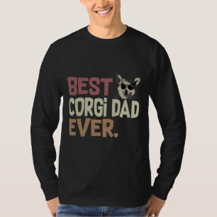 Best Corgi Dad Ever Funny Corgi Owner 1254 T-Shirt