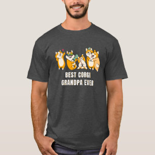 Best Corgi Grandpa Ever Gift T-shirt