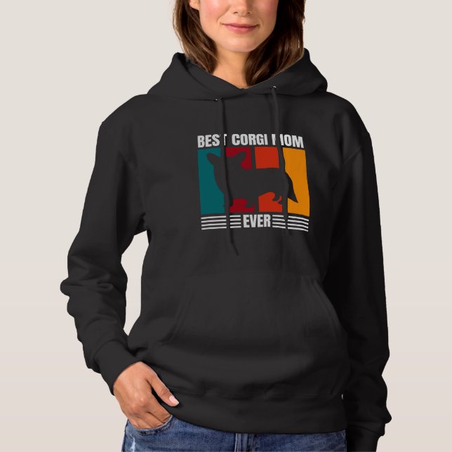 Best Corgi Mum Ever Hoodie (Front)