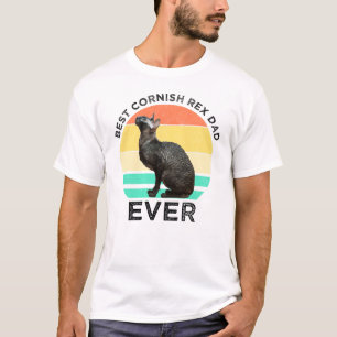 Best Cornish Rex Dad Ever T-Shirt