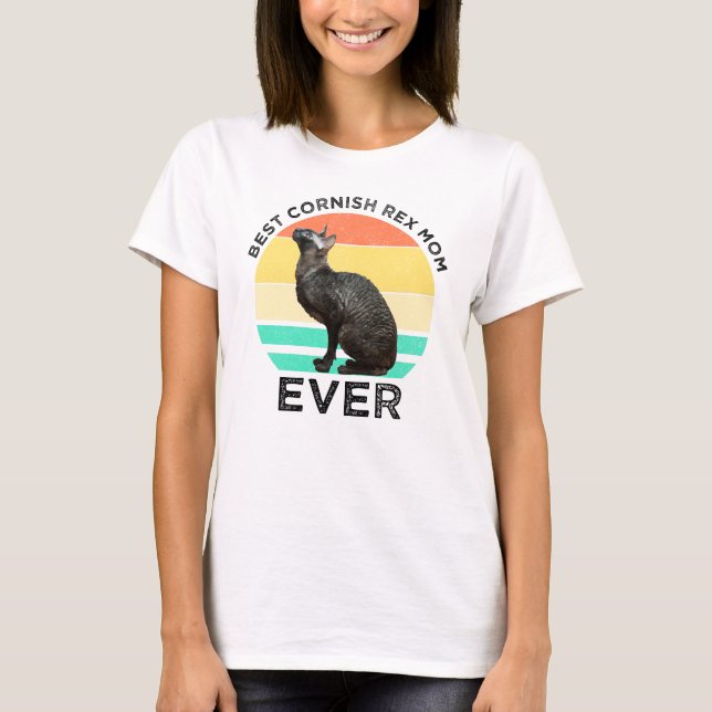 Best Cornish Rex Mum Ever T-Shirt (Front)