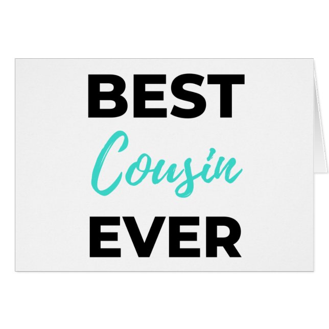 Best Cousin Ever 2 (Front Horizontal)