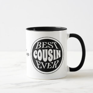 Best Cousin Ever Personalised Mug