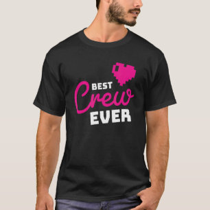 Best Crew Ever Team Group Outfit Dancing Retro Co T-Shirt