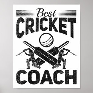 Best Cricket Coach - Cricketing Cricket Player  Poster