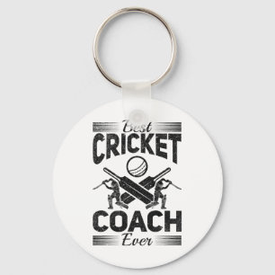 Best Cricket Coach Ever - Cricketing Cricket Playe Key Ring
