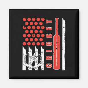 Best Cricket Design For Men Women Kids Sports Team Magnet
