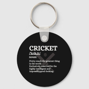 Best Cricket Design For Men Women Sports Sports Te Key Ring