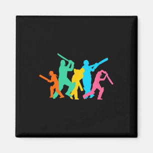 Best Cricket Design For Men Women Sports Sports Te Magnet