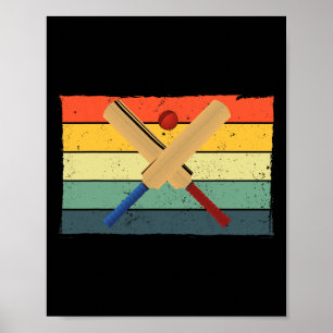 Best Cricket Design For Men Women Sports Sports Te Poster