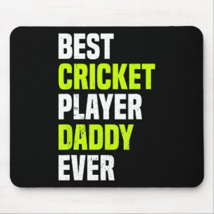 Best Cricket Player Daddy Ever - Cricketing Daddy Mouse Pad