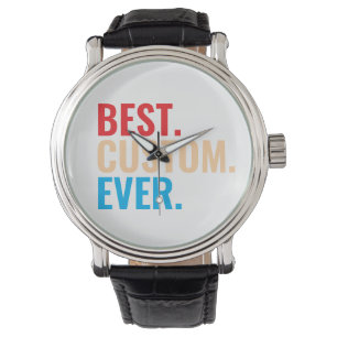 Best custom ever vintage retro Customised text Watch