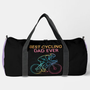 Best Cycling Dad Ever Duffle Bag