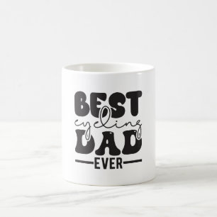 Best Cycling Dad Ever Father's Day Coffee Mug