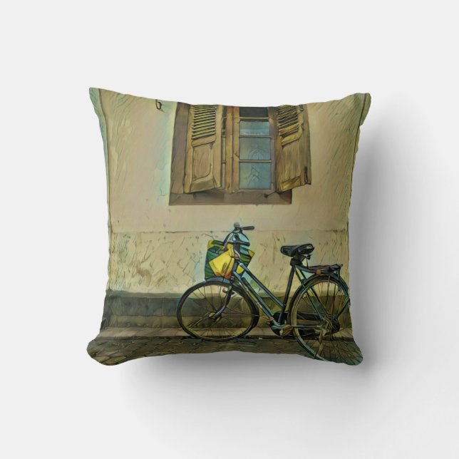 Best cyclist gifts cushion (Front)