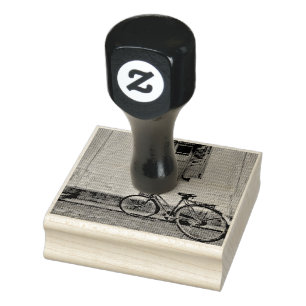 Best cyclist gifts rubber stamp