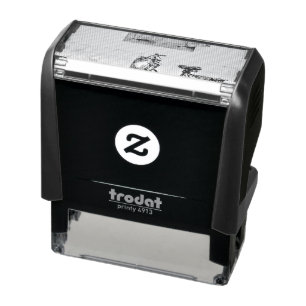 Best cyclist gifts self-inking stamp