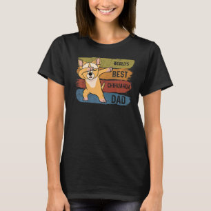 Best Dabbing Chihuahua Dad Dab For Kids Men T-Shirt