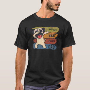 Best Dabbing Puggle Dad  Dab  For Kids Men T-Shirt