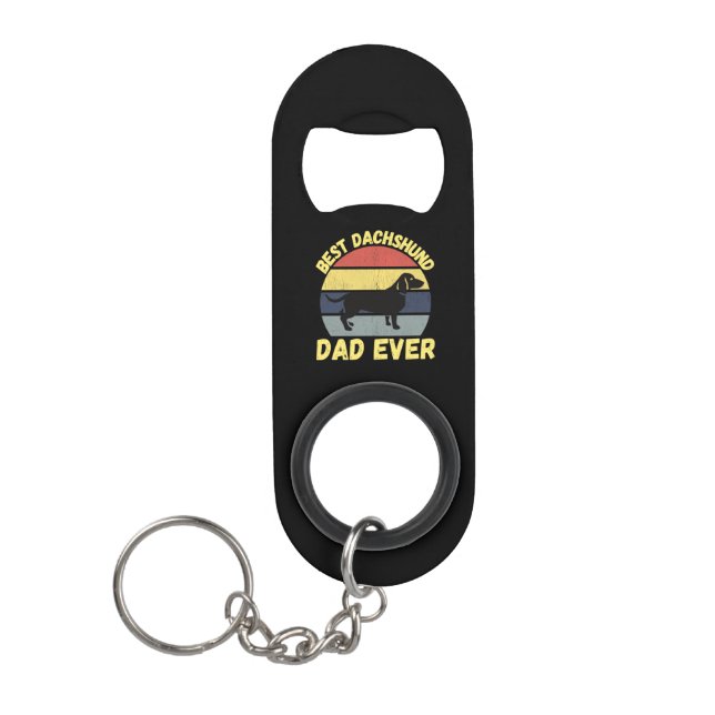 Best dachshund dad ever quote funny (Front)