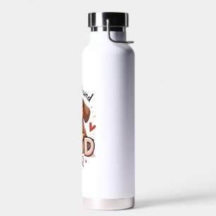 Best Dachshund Dad Ever T Shirt Water Bottle