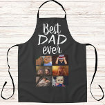 Best Dad 6 Photo Collage Family Photo Grey Apron<br><div class="desc">Best Dad 6 Photo Collage Family Photo Pattern Grey Apron. Add 6 photos of the family. This personalised apron is a perfect keepsake gift for a father for Father`s Day,  birthday or Christmas.</div>